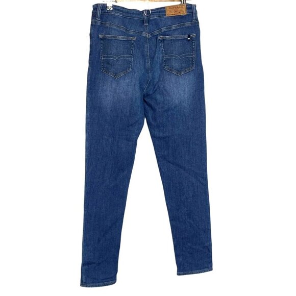 Buffalo David Bitton Alexa Mid Rise Skinny Jeans W33  Long Blue Denim - Picture 2 of 9